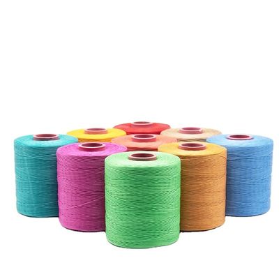 100% polyester nylon gewassen draad voor het naaien van schoenen gekleurd