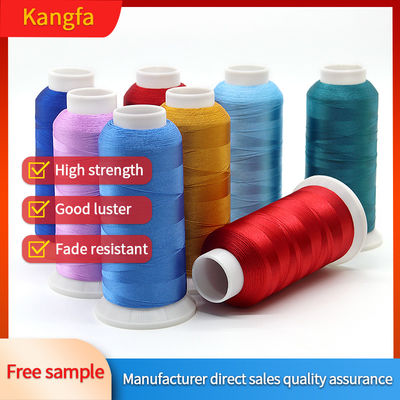 720 kleuren 120D/2 100% polyester borduurdraad voor machineborduur 120g nettogewicht