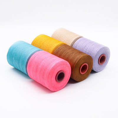 210D/16 Flat Waxed Polyester Thread Cord 1 mm voor de vervaardiging van schoenen in gekleurd patroon