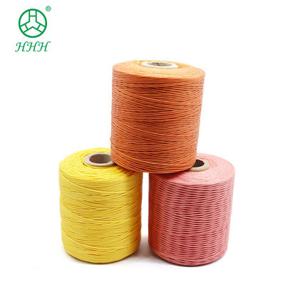 Chemisch bestand patroon Geverfd polyester vlecht Gewassen draad voor armbanden Lederen