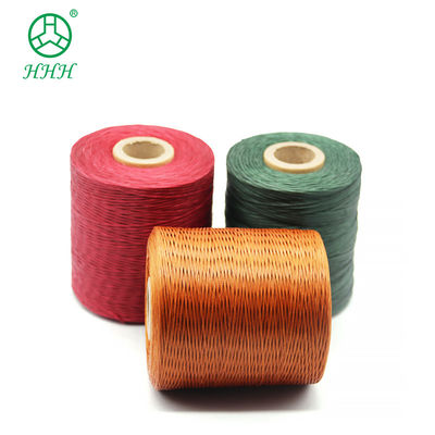 Chemisch bestand patroon Geverfd polyester vlecht Gewassen draad voor armbanden Lederen