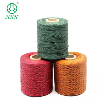 Chemisch bestand patroon Geverfd polyester vlecht Gewassen draad voor armbanden Lederen