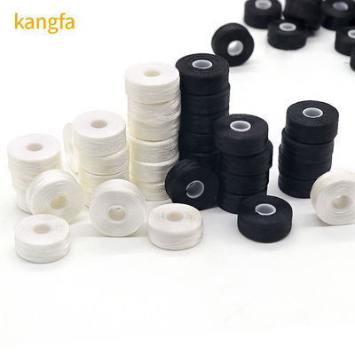 Hoge sterkte polyester 75D/2 Wund Bobbins Draden 70D/2 Grootte L 144 stuks/doos TH00017