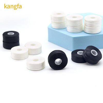 Hoge sterkte polyester 75D/2 Wund Bobbins Draden 70D/2 Grootte L 144 stuks/doos TH00017