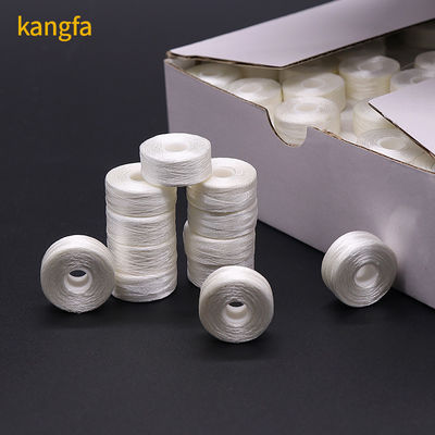 Hoge sterkte polyester 75D/2 Wund Bobbins Draden 70D/2 Grootte L 144 stuks/doos TH00017