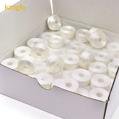 Hoge sterkte polyester 75D/2 Wund Bobbins Draden 70D/2 Grootte L 144 stuks/doos TH00017