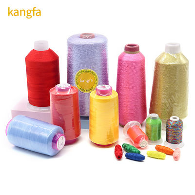 100 g Kangfa borduurdraad 4000y 100% polyester gecommercialiseerd 150d Naaddraad gemaakt