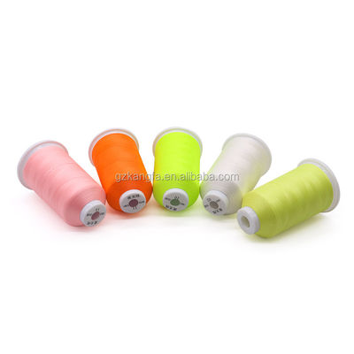 Mercerized Glow in the Dark Naaien Borduurdraad voor Filament Garne Polyester