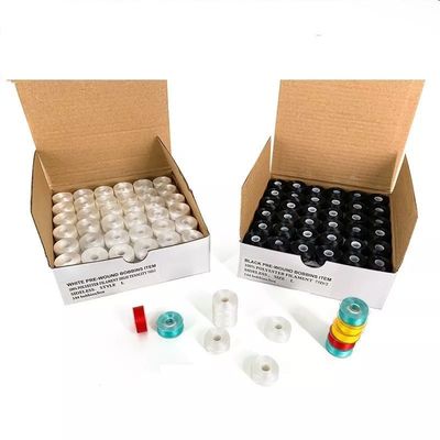 Naaddraad 3,7 g/bal Pre-Wund Bobbin draad voor quilted borduurwerk projecten