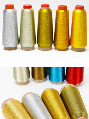 3300 Yards Metalen borduurdraad Durabele zijde draadlijn voor decoratieve overlocking