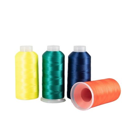 Hoge sterkte 120d/2 100% viscose rayon borduurdraad voor borduurmachinebehoeften