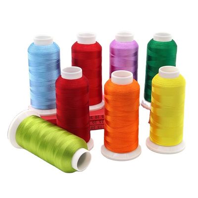 Borduurdraad 720 Kleuren Selectie Op maat gemaakte polyester machine draad 100g/spol