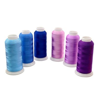 720 Kleuren Selectie Polyester Borduurdraad 100g/Spool Op maat gemaakt door gratis monster