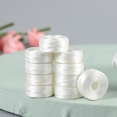 2 cm Diameter Bottom Thread Borderless Wit L-type 75D/2 Shuttle Core Naai Prefound Bobbin 6