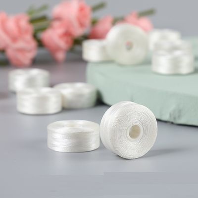 2 cm Diameter Bottom Thread Borderless Wit L-type 75D/2 Shuttle Core Naai Prefound Bobbin 6