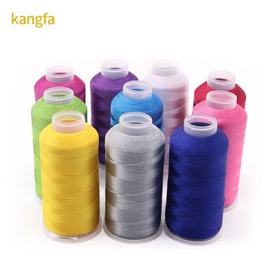 120 g Nettogewicht 120D/2 Hoge sterkte Kleurvastheid Polyester borduurdraad voor Spot