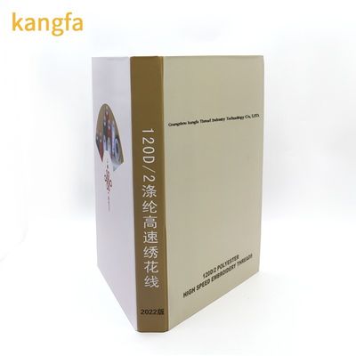 Borduurwerk zijde draad Kleurkaarten Boek 5000y Lengte/kegel en 100% polyester