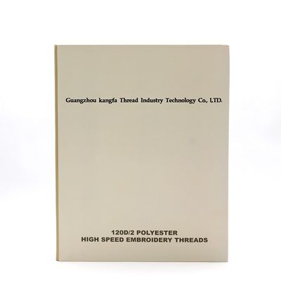 Borduurwerk zijde draad Kleurkaarten Boek 5000y Lengte/kegel en 100% polyester