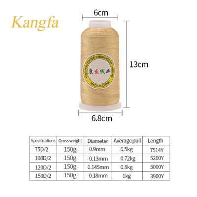 120g 5000 yards Kegel naaien borduurwerk draad 120d 2 MERCERIZED Naaien 100% polyester