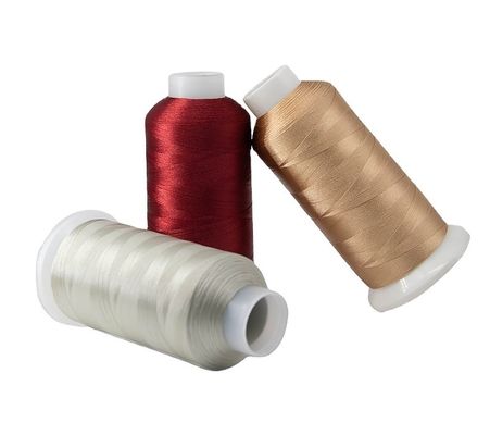 100% polyester 120d 2 5000Y borduurdraad met lage krimp OEM ODM aanvaard