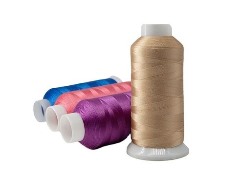 100% polyester 120d 2 5000Y borduurdraad met lage krimp OEM ODM aanvaard