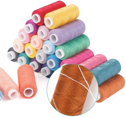 60 kleuren regenboog polyester naad voor zelfstandig maken machine borduurwerk UV-bescherming