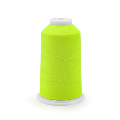2600m lengte KANGFA 150D gloeiende lichtgevende draad met fluorescerend borduurwerk