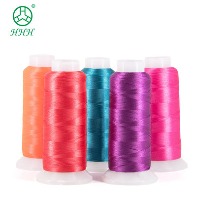 Marathonkleur 100% polyester borduurdraad voor machineborduurmonsters