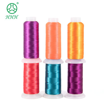 Marathonkleur 100% polyester borduurdraad voor machineborduurmonsters
